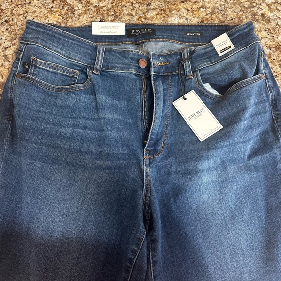 Judy Blue Denim - Judy Blue Women's Blue Skinny Fit Jeans